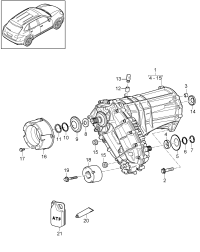 95834102020-Transfer case Code, transmission Deprecated parts