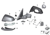 51167437757-Mirror w/piece l