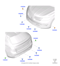 FR3Z15K859A-Sensor parking c