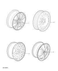 10935657-WHEEL ALUMINUM
