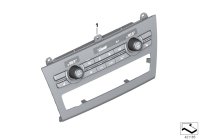 64116825512-Operating panel-a/c auto