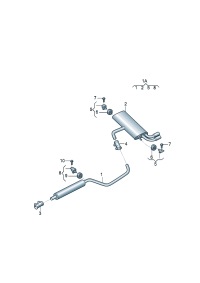 5QD253209-Muffler f