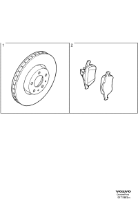 9434167-BRAKE DISCO/BRAKE DISC
