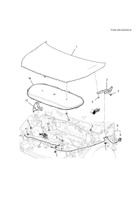 39202390-HINGE COMP L,HOOD