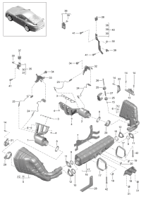 9A111302191-Manifold & exh Catalytic purifier