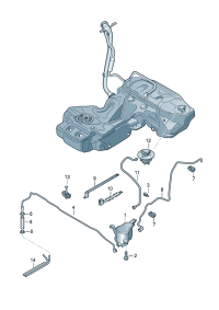 8KD201799-CHARCOL FILTER A3/TT/GLF/BTL