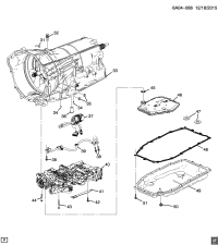 24274616-Pan, automatic transmission oil storage (incl 49,50) (AC-DELCO #24274616)