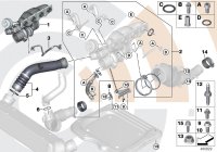 13717588283-CHARGE AIR INDUCTN TRACT/F20