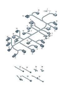 80D971366E-Wire, seat tray  D  -06.09.2021