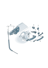 8X0837879-PORSCHE CAYENNE WATR RSVR CVR