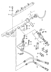 5XD130299-HOSE FUEL NO.1