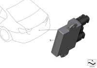 61355A69F87-Door assy-cont unit Smart