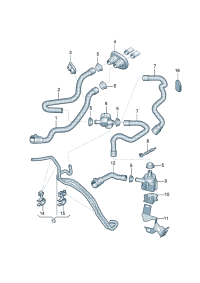 8R0819371E-Coolant hose