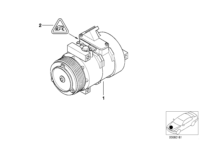 64526910458-COMPRESSOR-RMFD-A/C-BMW X5