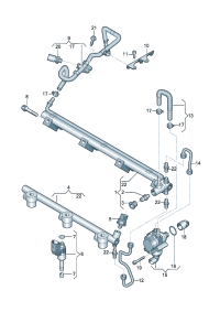 03H127025E-PUMP ASSY, FUEL W/FILTER