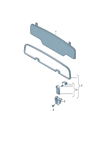 427862961-Bracket assy-w/shield