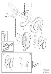 31454286-Brake disc lh