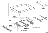 631130R090-Panel, roof, no.3