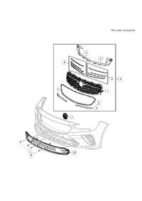 39222556-Insert (9 parts), fr. grille
