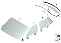 51317045901-WINDOW GL ASSY R