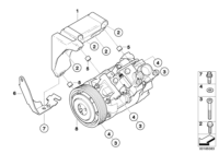 64557566126-BRACKET-ENGINE SUPP*