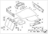 51478243121-Mat, luggage compartment