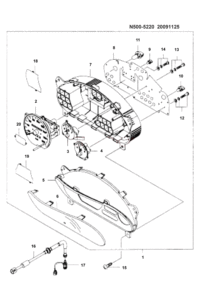 24538459-METER ASSY, COMBINAT