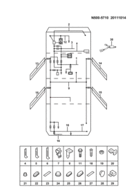 23867037-WIRING ASSY-FRT