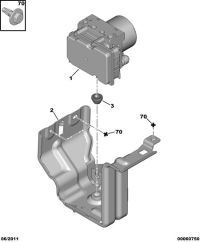 4541K5-Brake control hydraulic unit