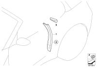 51477025645-Trim B pillar lh