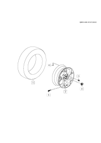 26407897-Sensor, tire pressure indicator
