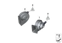 61337393880-Horn assy-electric