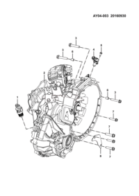 23989638-TRANSMISSION ASSY, MANUAL