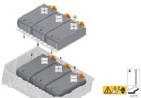 61278686085-Unit, high voltage battery