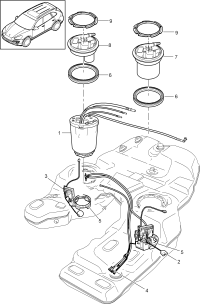 95862083100-Sensor, for fuel level Gauge  No longer use parts here