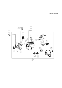 85511580-Steering wheel (for rear 20210122 use) (for 1st design see 84940569) (including 5-16)