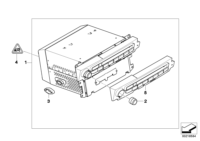 65129114289-PUSH BUTTON ASSY-T/LID INR