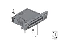 65129350501-Warranty radio BMW Professional CD