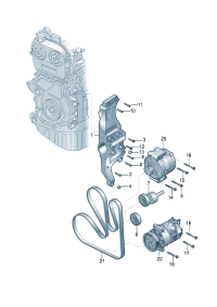 03H145933J-MULTIRIB BELT VW/AUDI/BMW