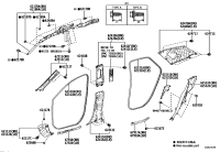 6221078020E0-GARNISH, FRONT PILLAR, RH