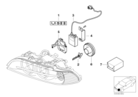 63126907422-Brkt control unit-xenon lamp