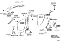 62551F4150C0-GARNISH, REAR SEAT SIDE, RH
