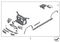 51952297708-Mounting kit M aerodynamic base kit
