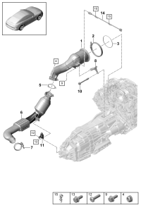 9A790626551-Sensor, oxygen (After converter)