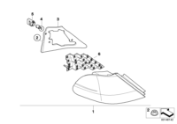 63216937235-Rear wing lamp