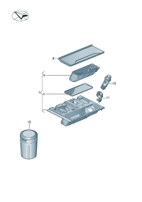 3GD857962A-ASHTRAY
