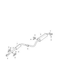 18A253609B-Muffler assy-rr