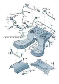 4E0201060-FUEL TANK COMPL