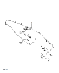 10811360-Harness assy-luggage compartment rr
