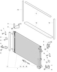4H0260401C-Condenser, a/c D  -29.06.2015
